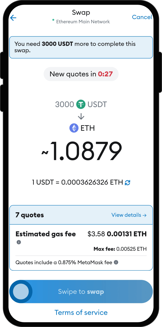 Swap Your USDT for Aloha